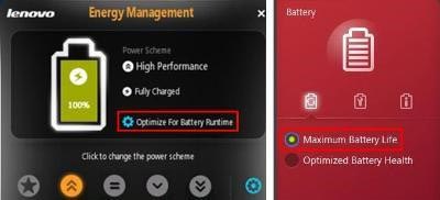 Optimize for Battery runtime